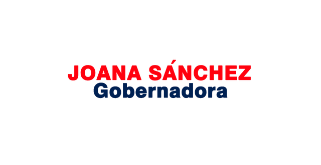 Joana Sánchez Gobernadora